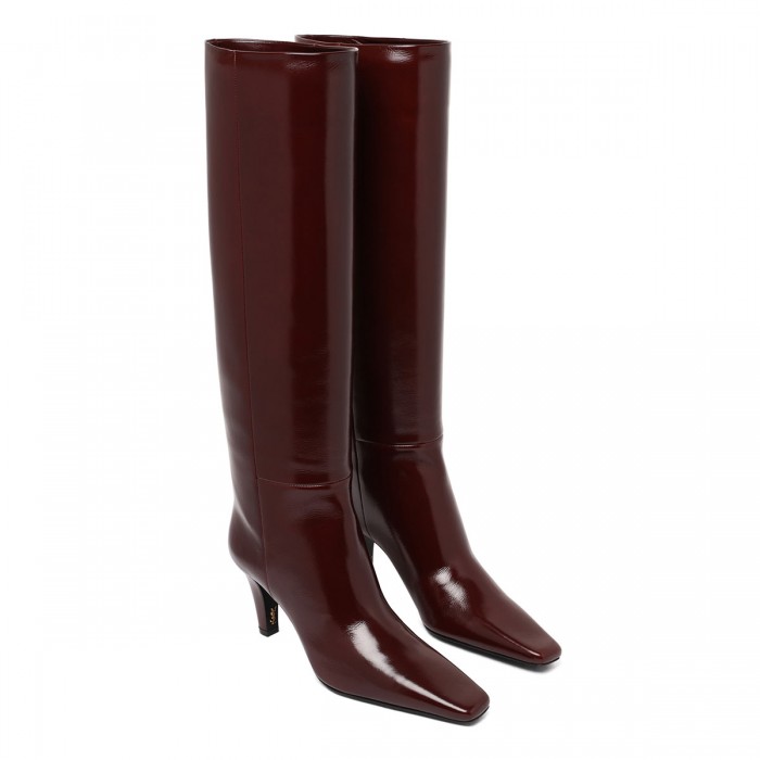 Jill 75 smooth leather boots