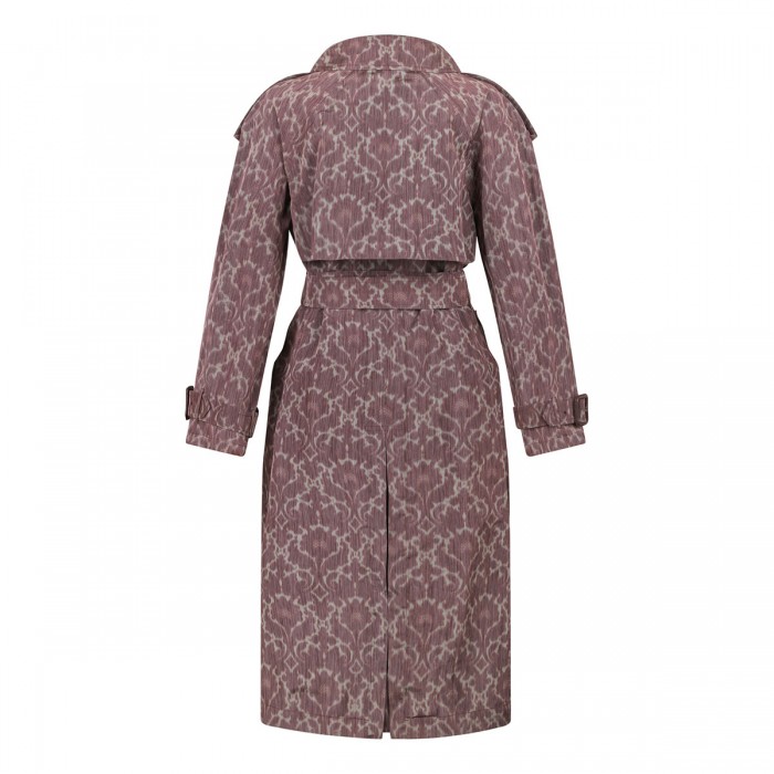 Fitzrovia baroque trench coat