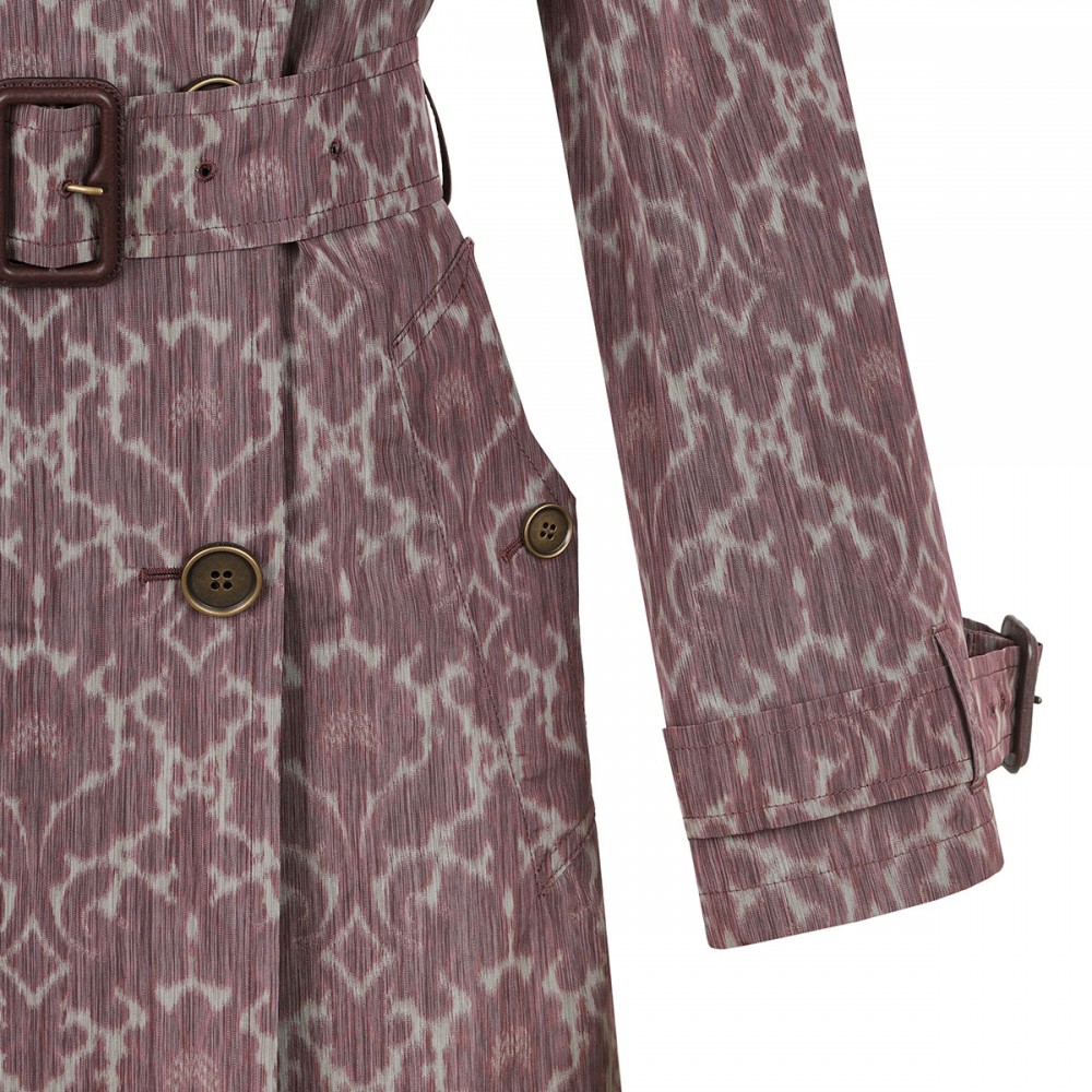 Fitzrovia baroque trench coat