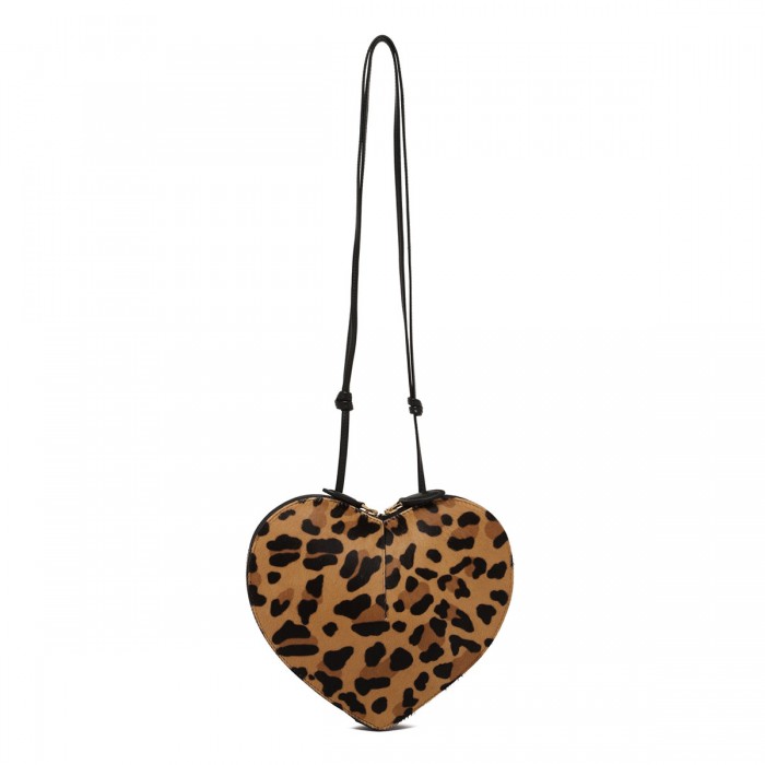 Le Coeur leopard haircalf bag
