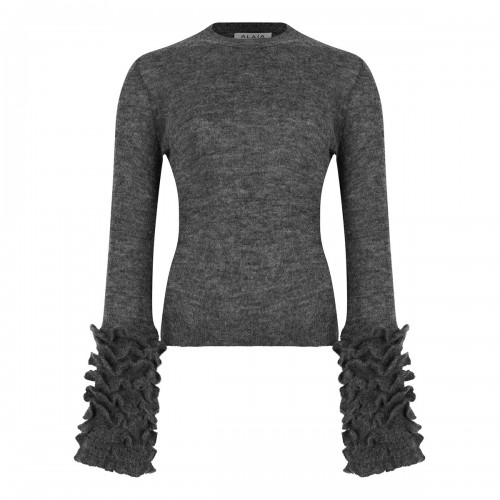 Frills mohair sweater