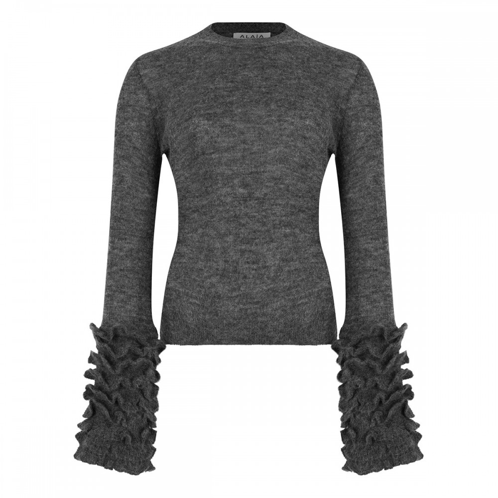 Frills mohair sweater