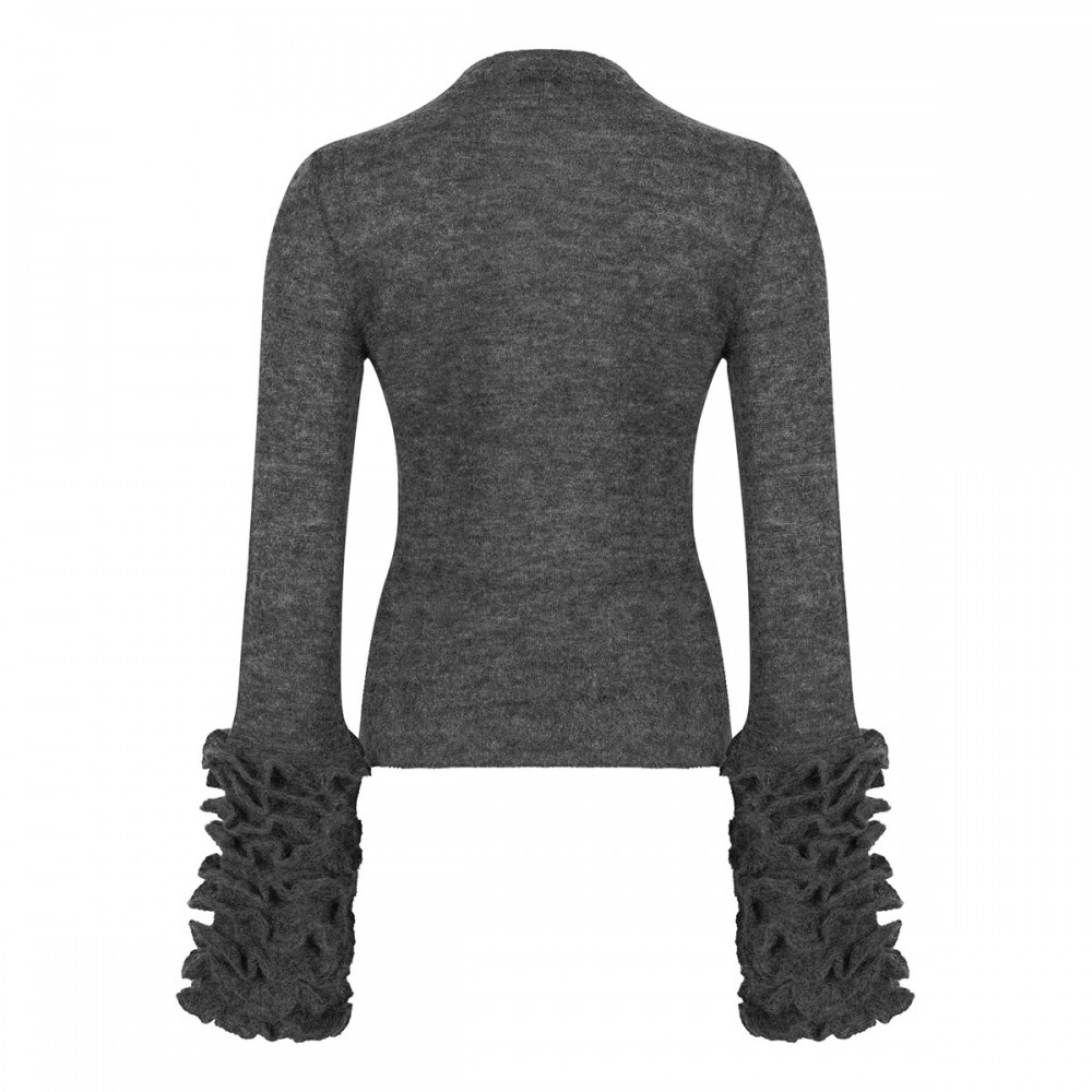 Frills mohair sweater