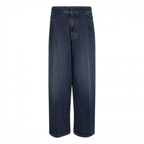 Denim tailored pants