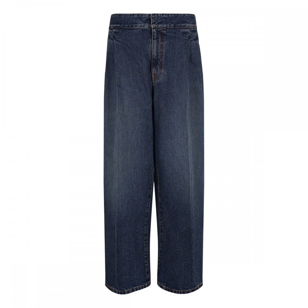 Denim tailored pants