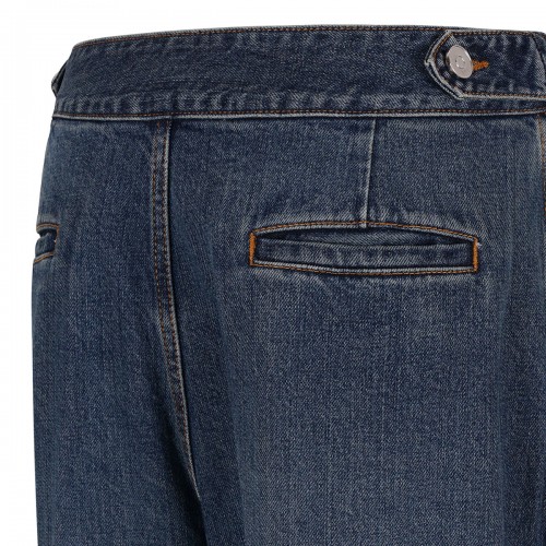 Denim tailored pants 2