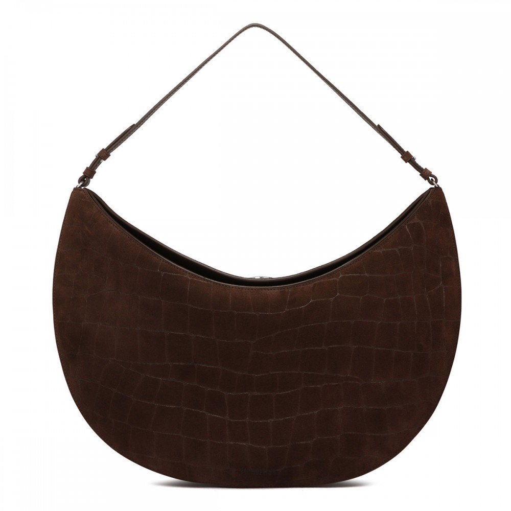 The Ovalo rond leather shoulder bag