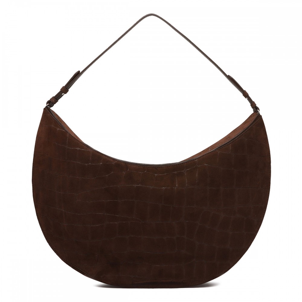 The Ovalo rond leather shoulder bag