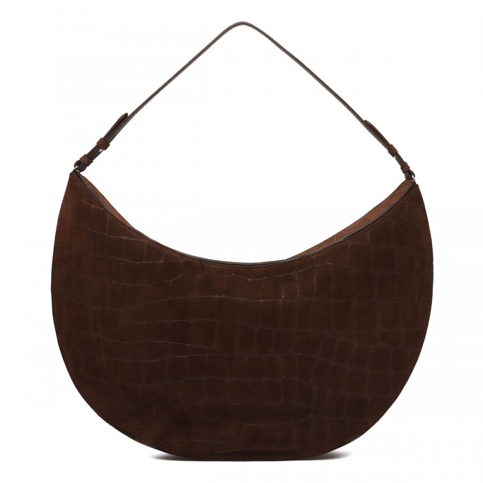 The Ovalo rond leather shoulder bag