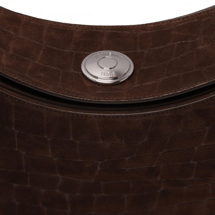The Ovalo rond leather shoulder bag
