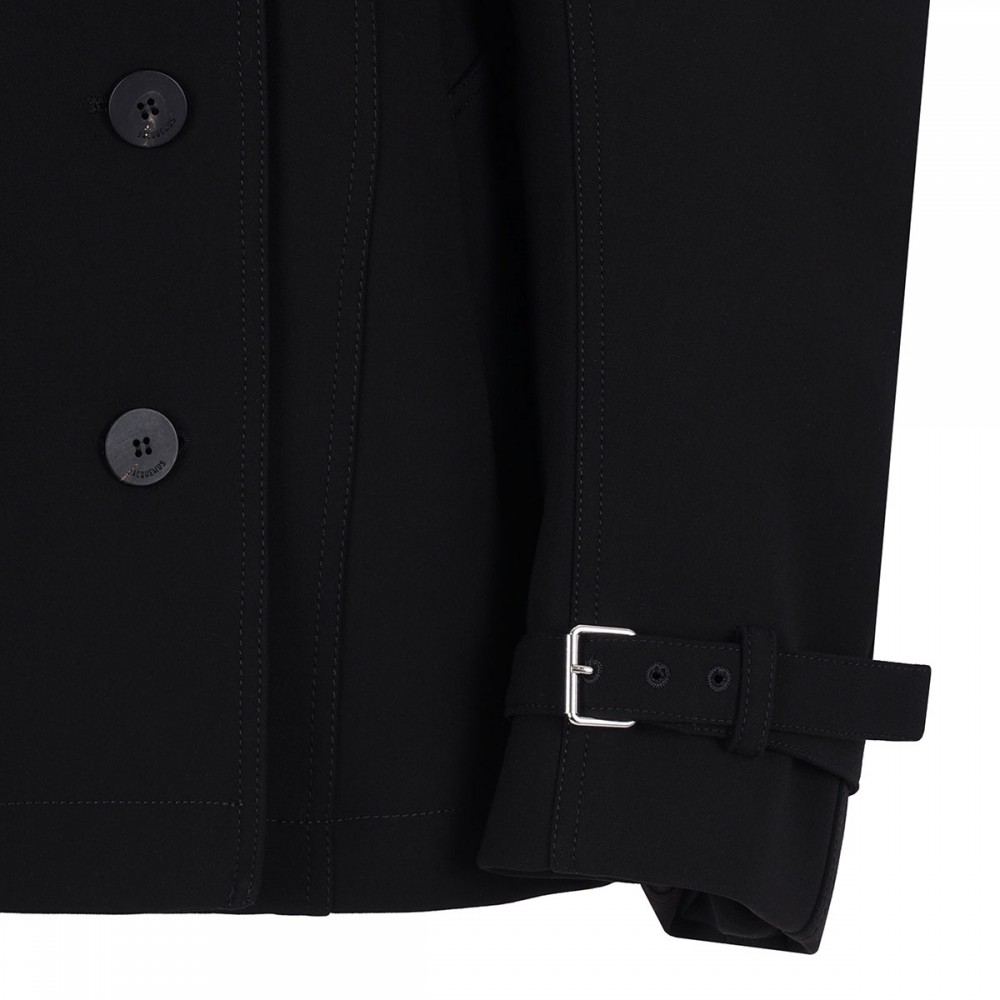 The Ovalo short trench coat