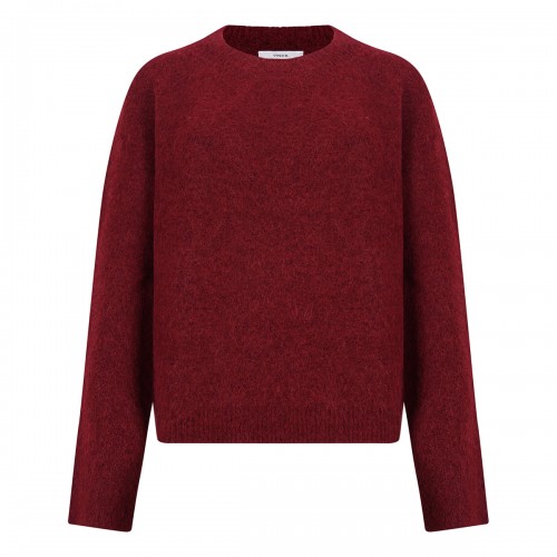 Brushed alpaca-blend sweater