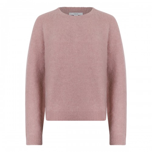 Brushed alpaca-blend sweater