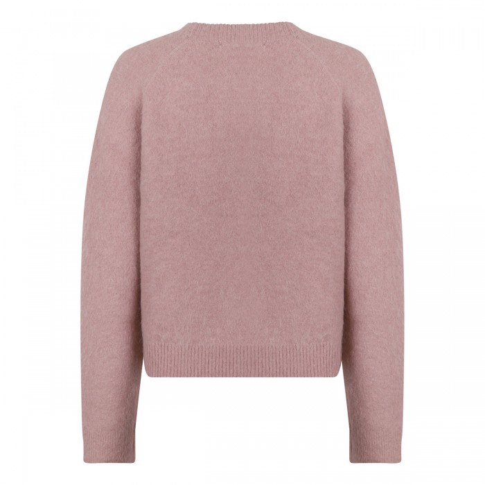 Brushed alpaca-blend sweater