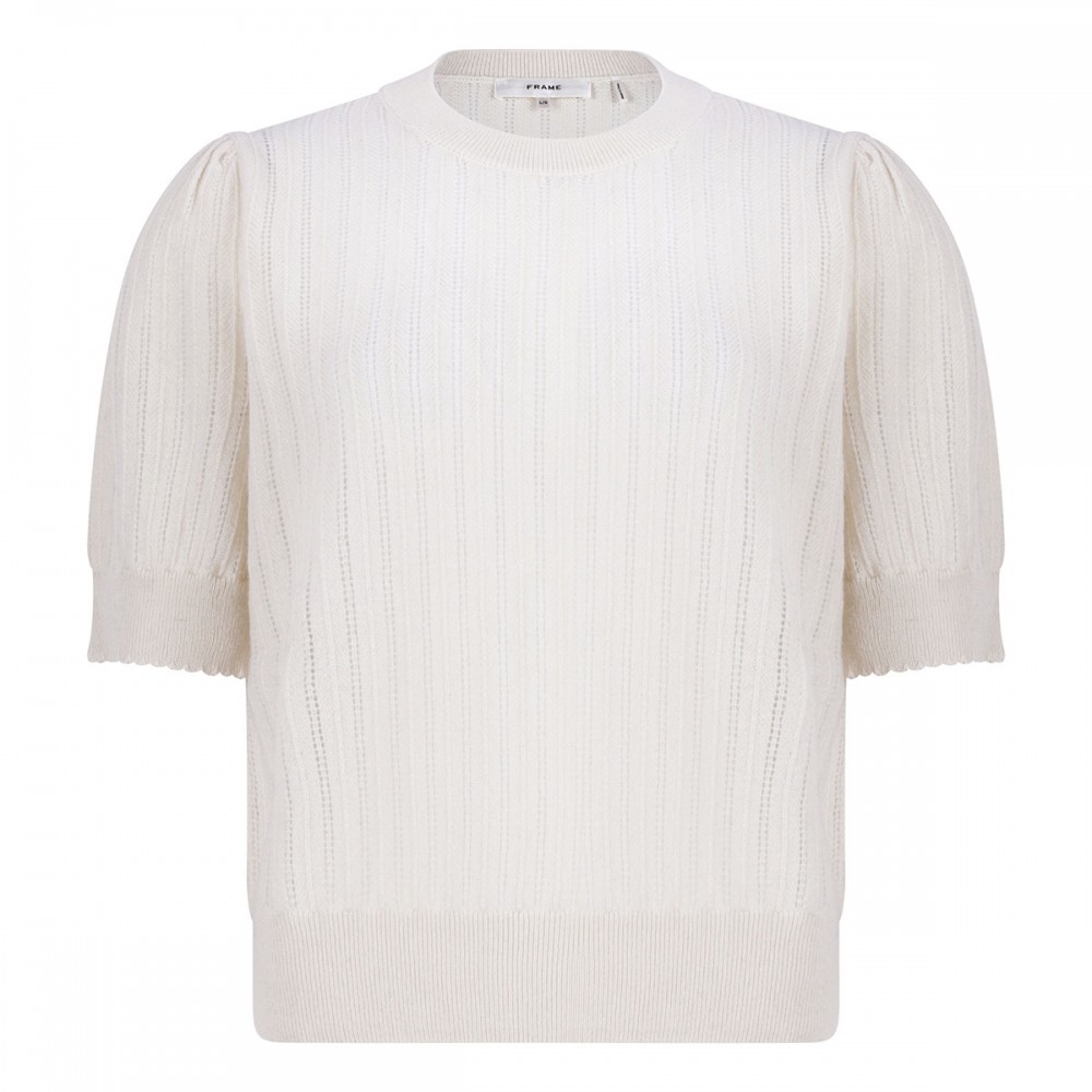 The Ladder Pointelle sweater