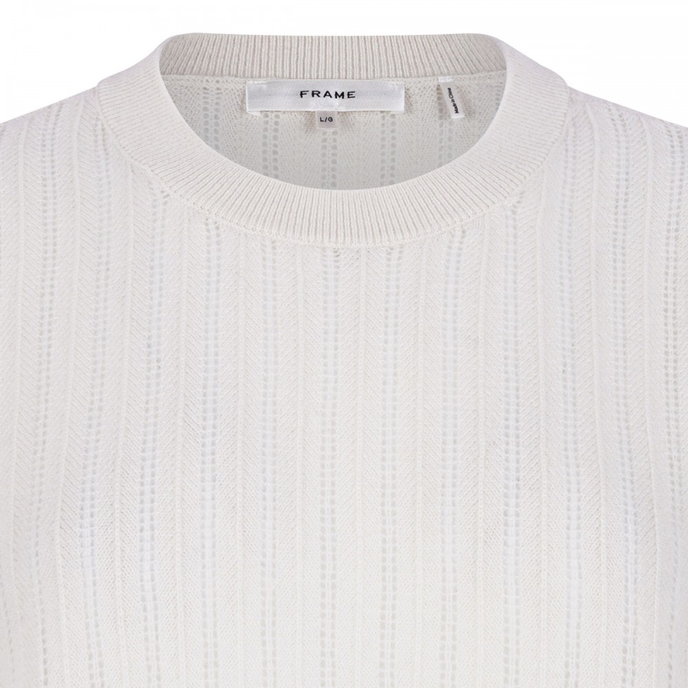 The Ladder Pointelle sweater