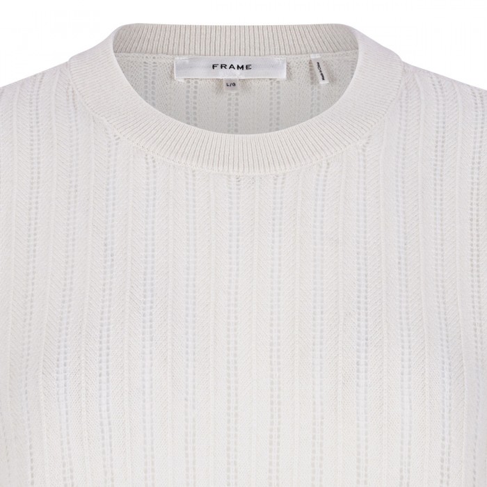 The Ladder Pointelle sweater