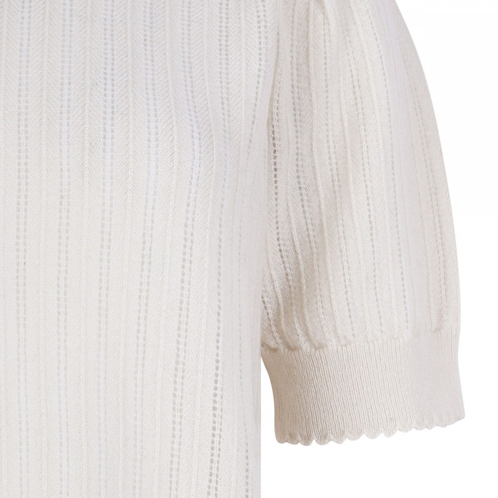 The Ladder Pointelle sweater