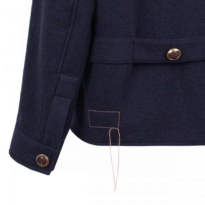 Wool slim jacket
