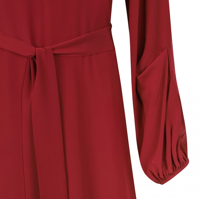 Silk crepe dress