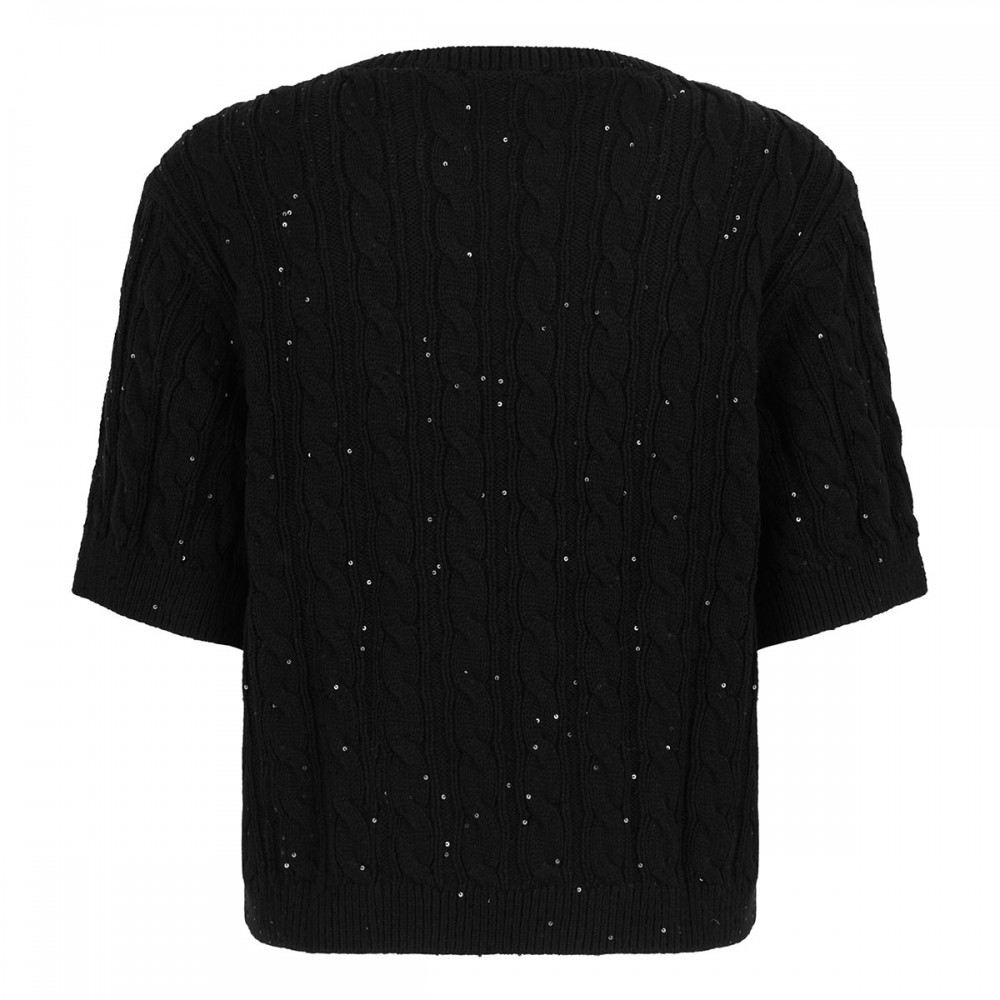 The Sequin Gathered sweater