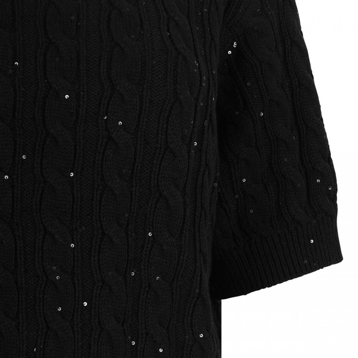 The Sequin Gathered sweater