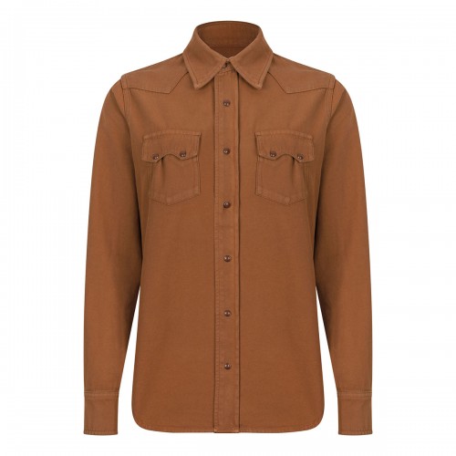 Toledo brushed wool shirt