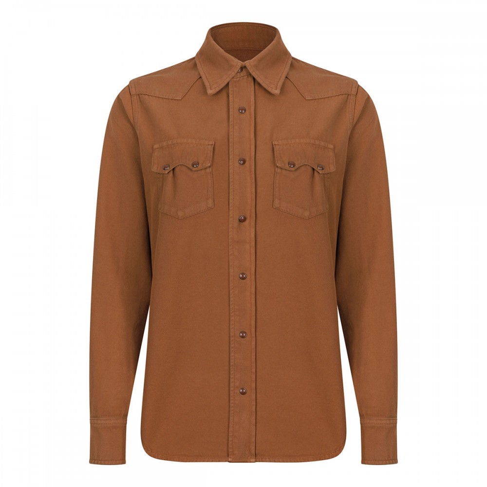 Toledo brushed wool shirt