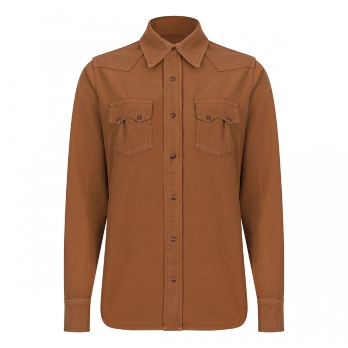 Toledo brushed wool shirt