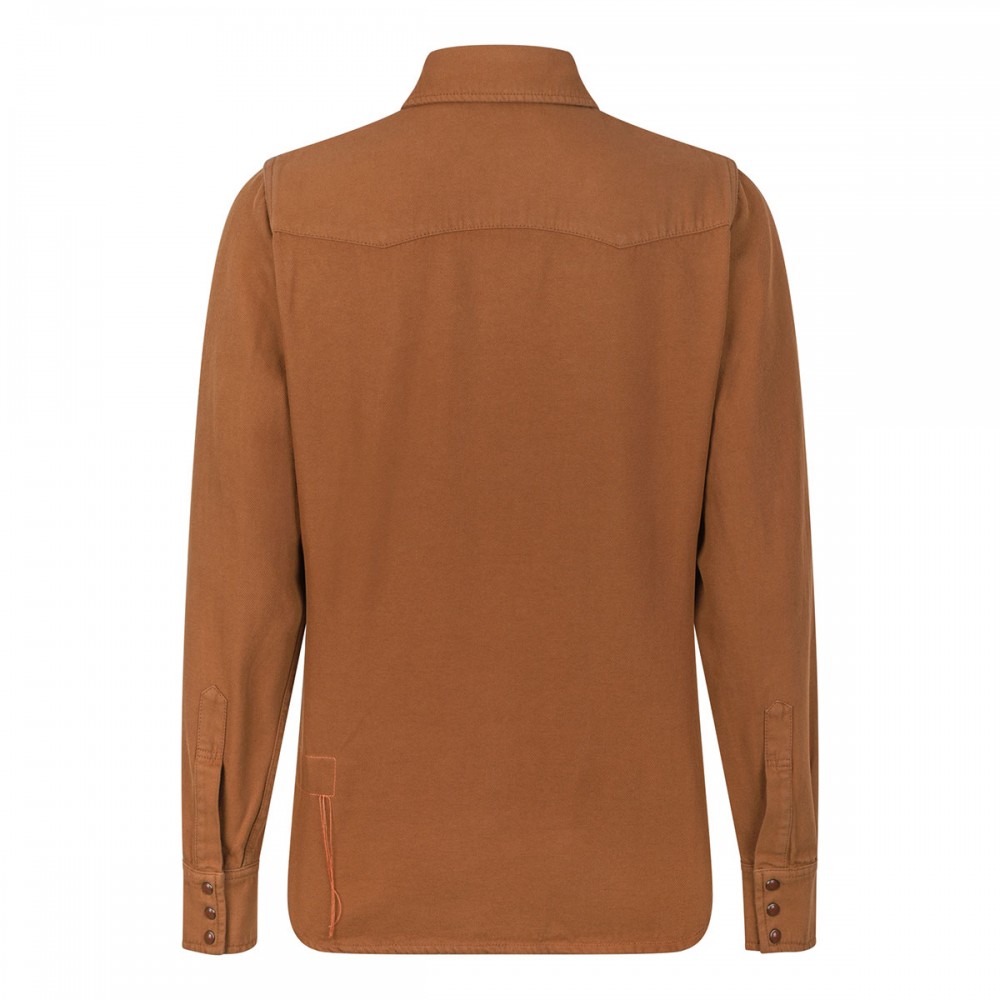 Toledo brushed wool shirt