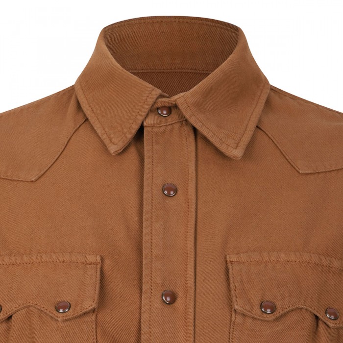 Toledo brushed wool shirt