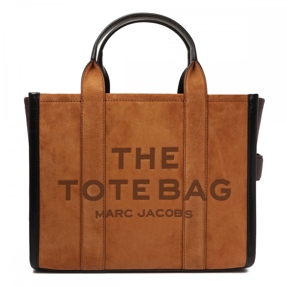 The suede medium tote bag