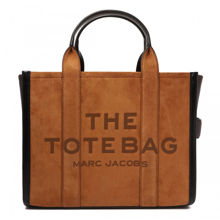 The suede medium tote bag