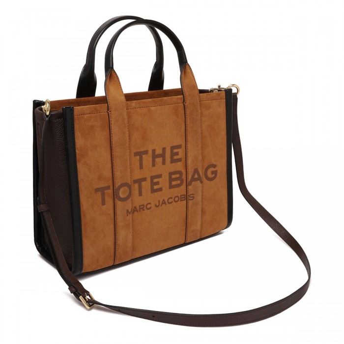 The suede medium tote bag