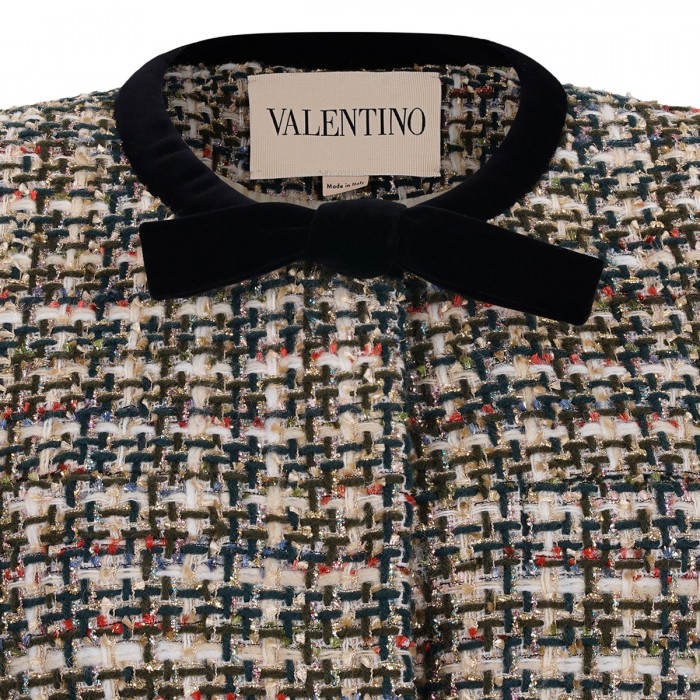 Multicolor tweed jacket