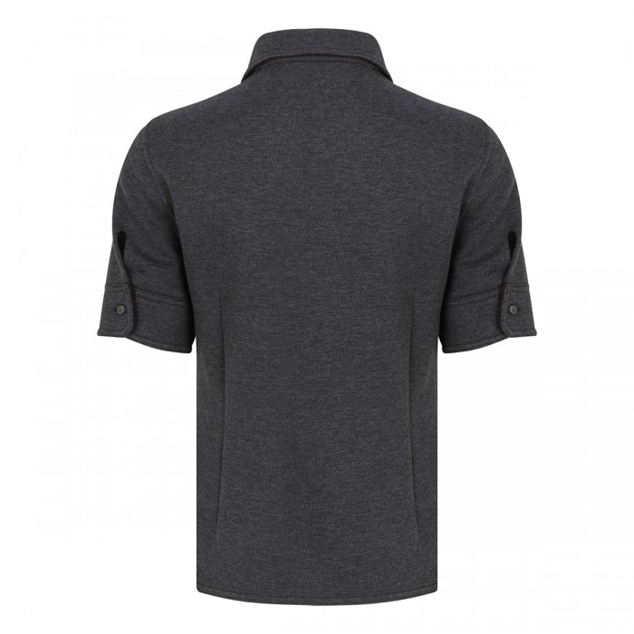 Wool cotton jersey shirt