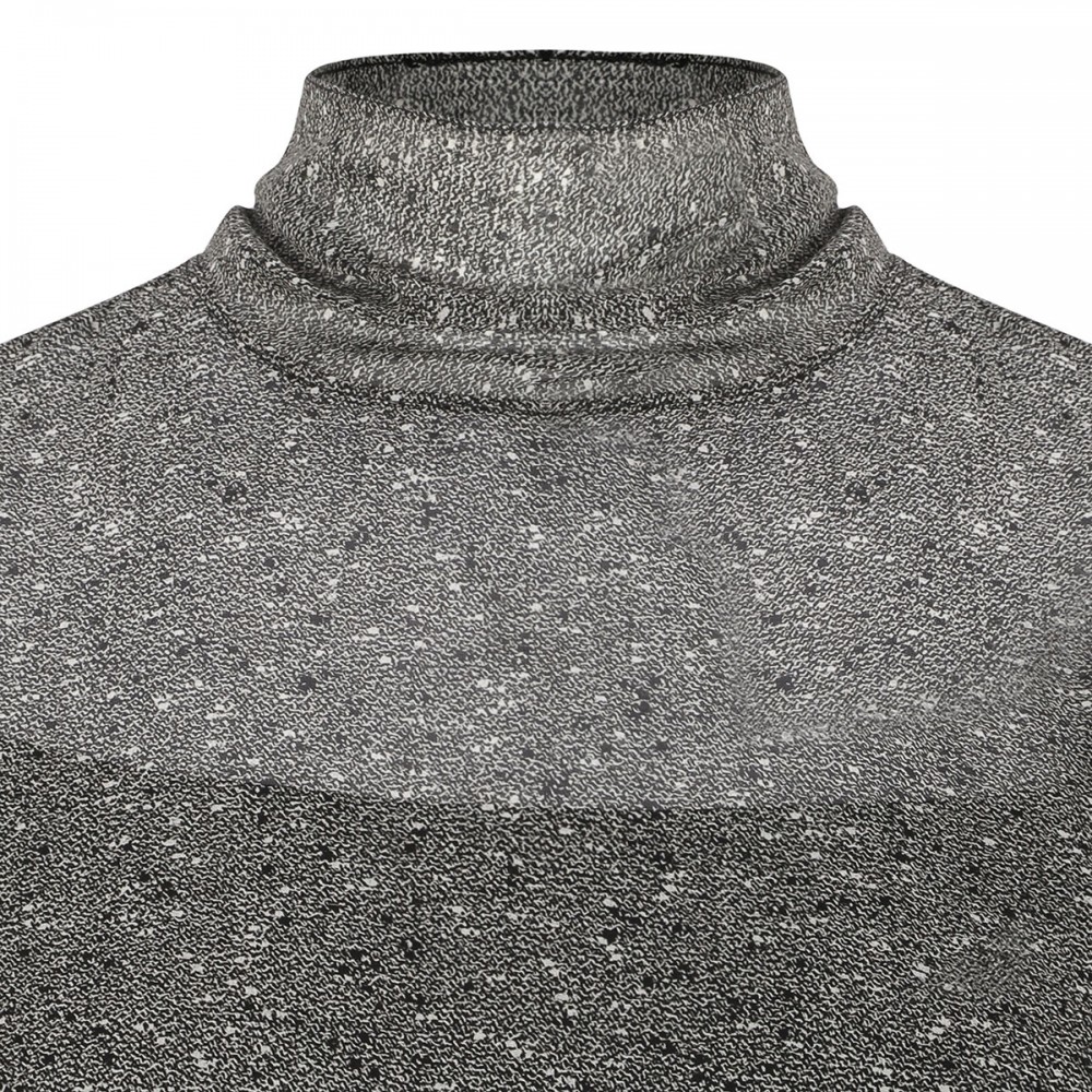 Sheer silk georgette top