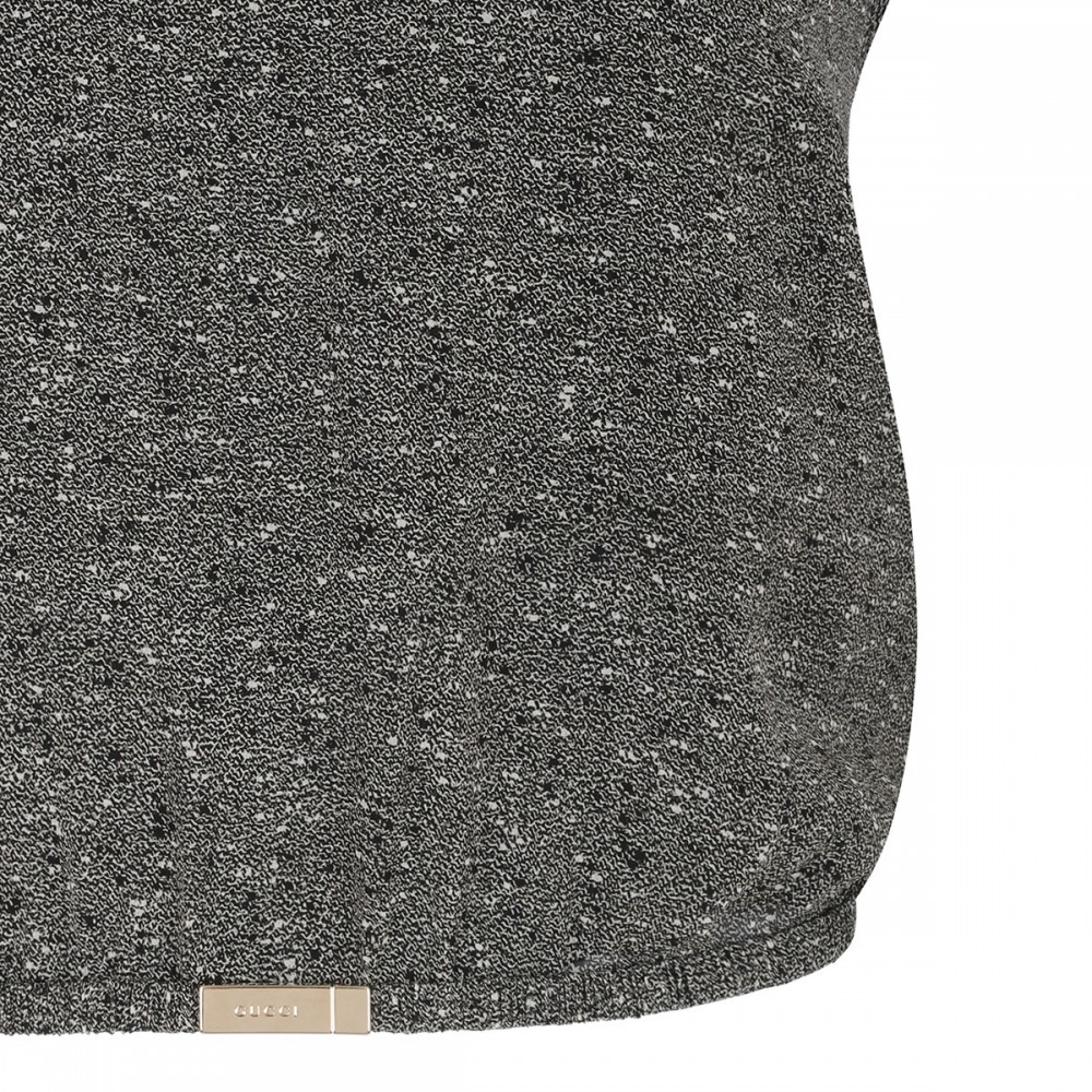 Sheer silk georgette top