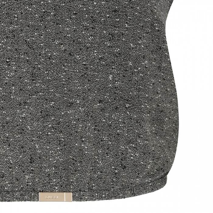 Sheer silk georgette top