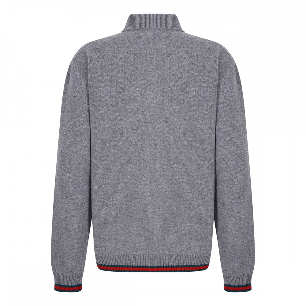 Wool and cashmere cardigan