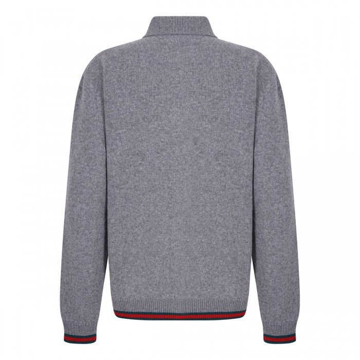 Wool and cashmere cardigan