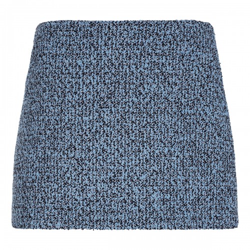 Bouclé mini skirt