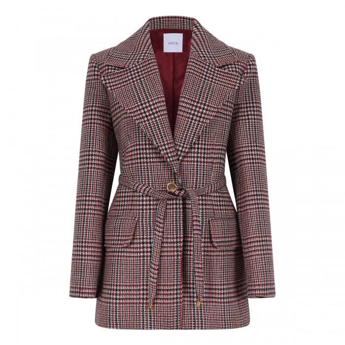 Prince Of Wales wool jacket