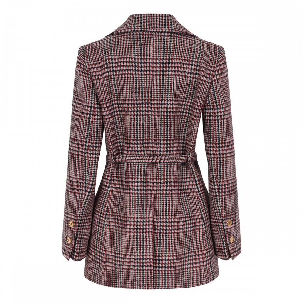 Prince Of Wales wool jacket