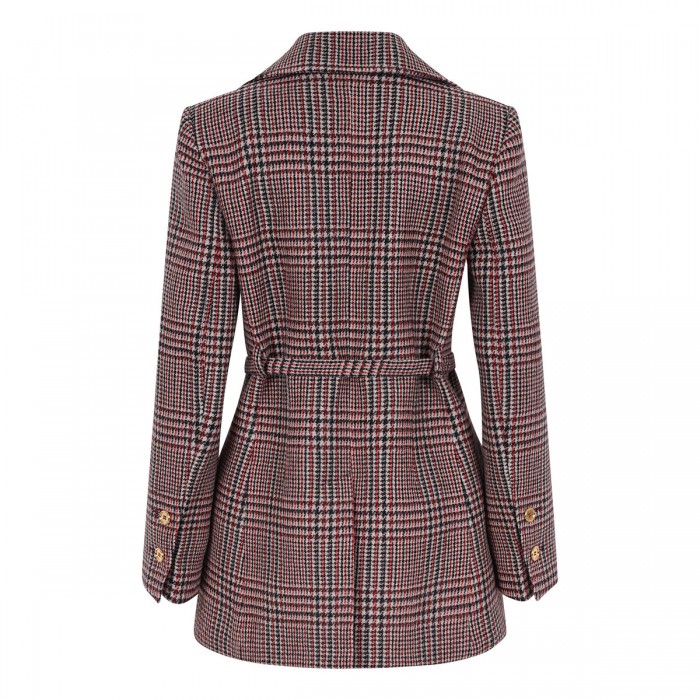 Prince Of Wales wool jacket