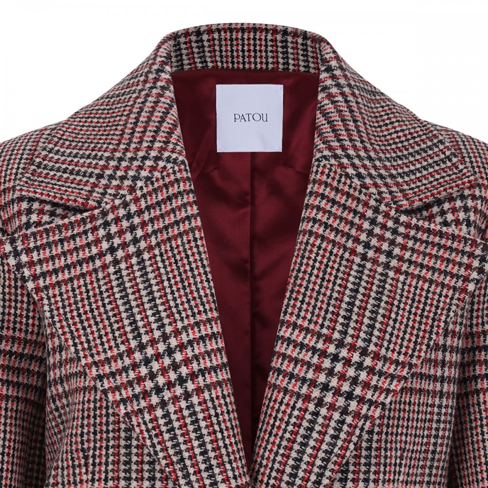 Prince Of Wales wool jacket