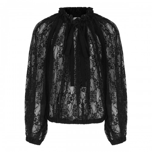 Black lace top