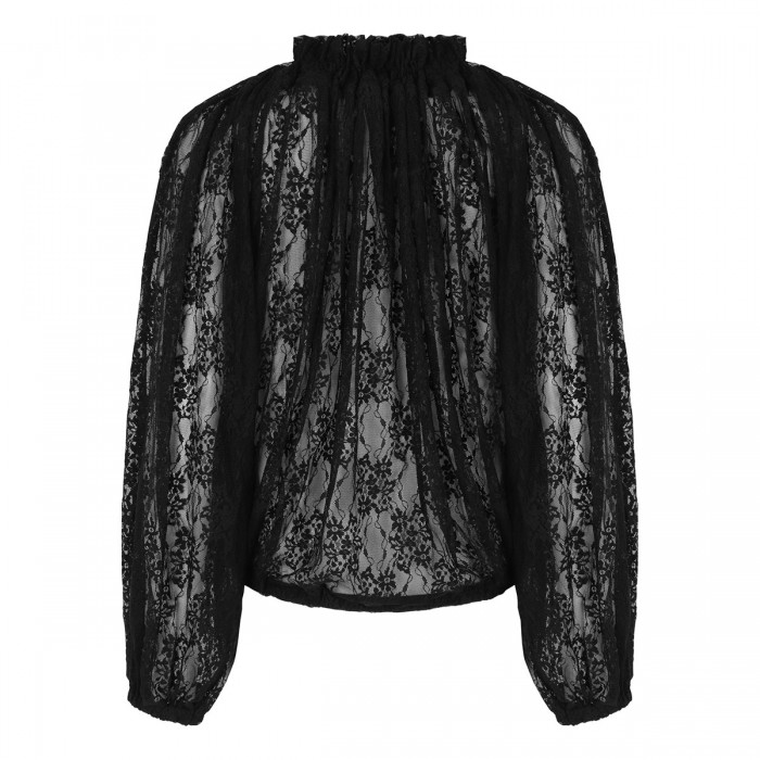Black lace top