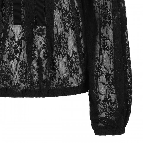 Black lace top 2