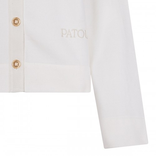 Cotton fleece cardigan 2